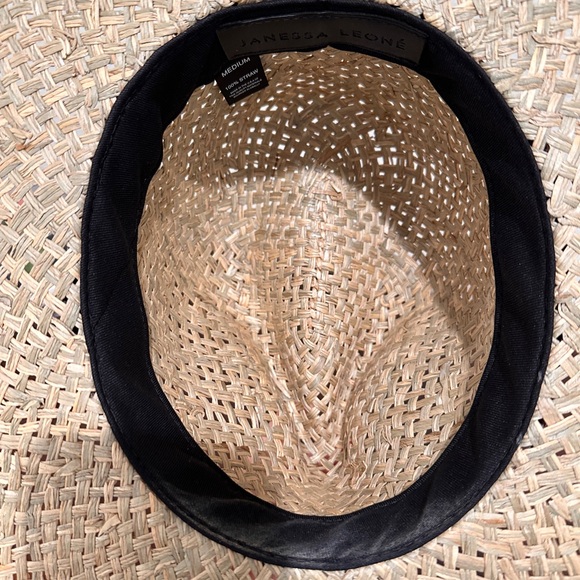 Janessa Leone Straw Hat - Size Medium - Picture 7 of 10